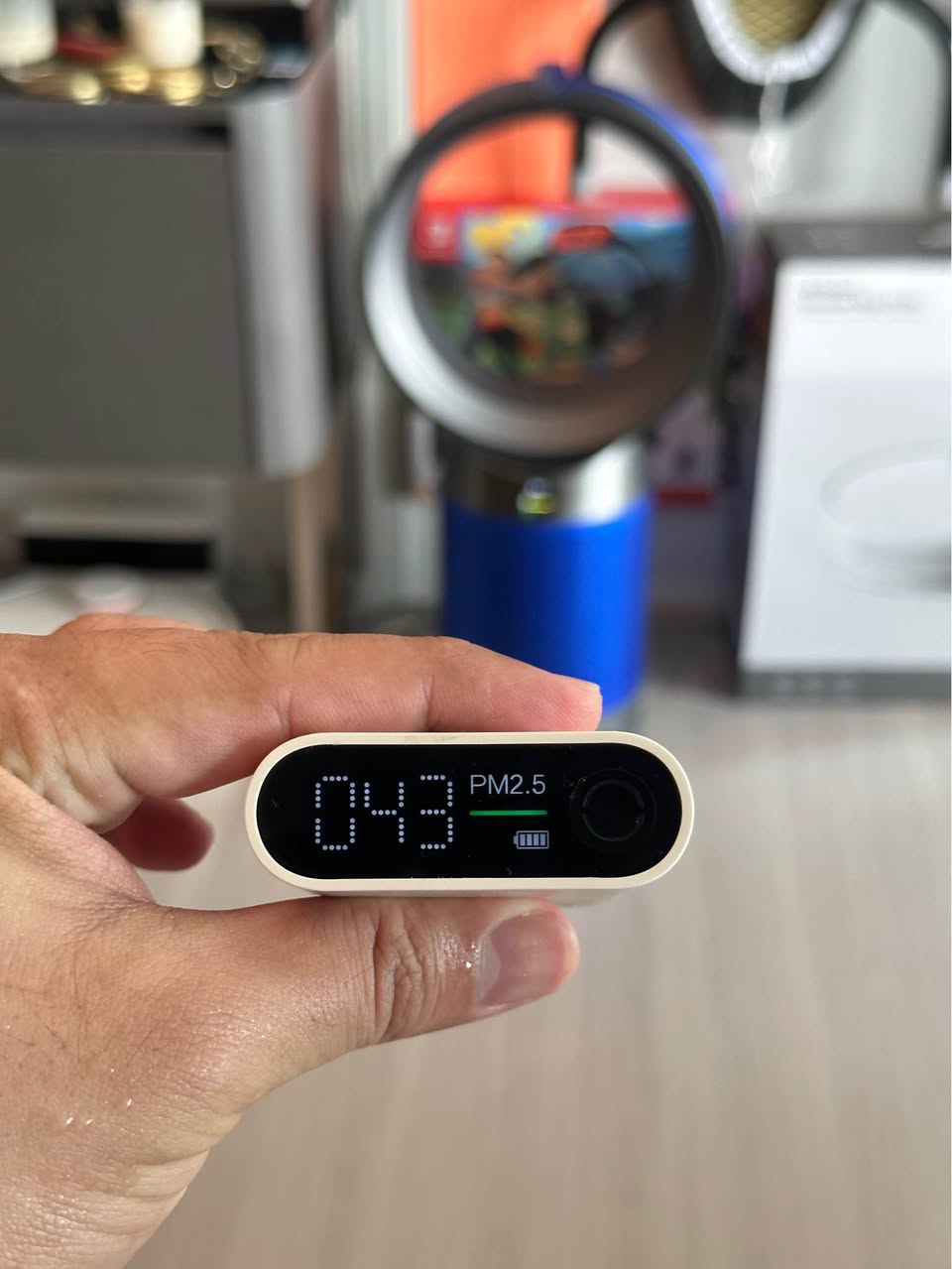 เครื่องวัด Air Quality วัดค่าฝุ่น PM2.5 ในบ้าน รูปที่ 1