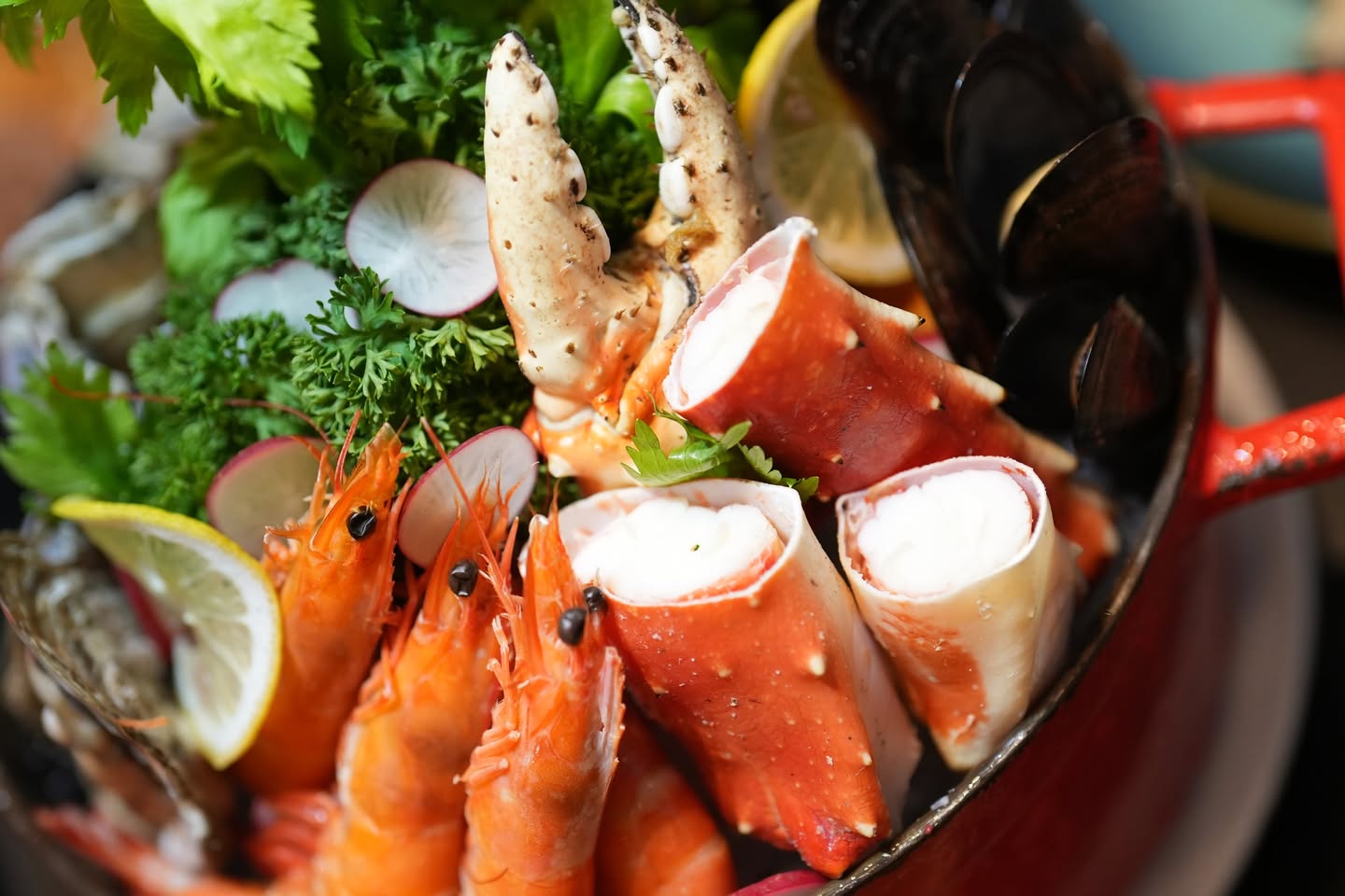 Amaya Food Gallery บุฟเฟต์ซีฟู้ดสุดอลังการที่ Amari Bangkok รูปที่ 1