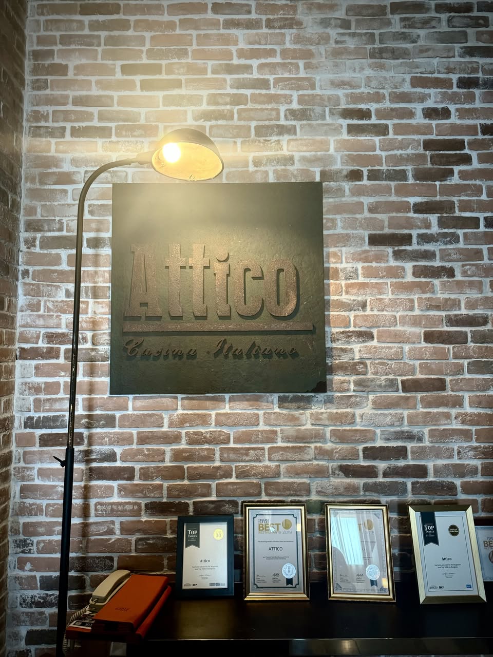 Attico Cucina Italiana Sunday Brunch วิวพาโนรามา