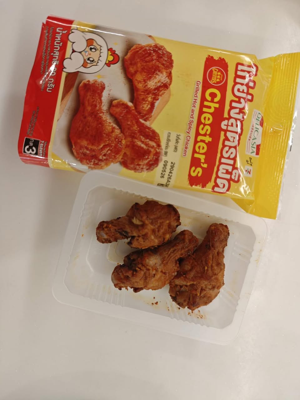 Delicasia x Chester's ไก่ย่างสูตรเผ็ด ฉีกซองเวฟกินได้เลย รูปที่ 1