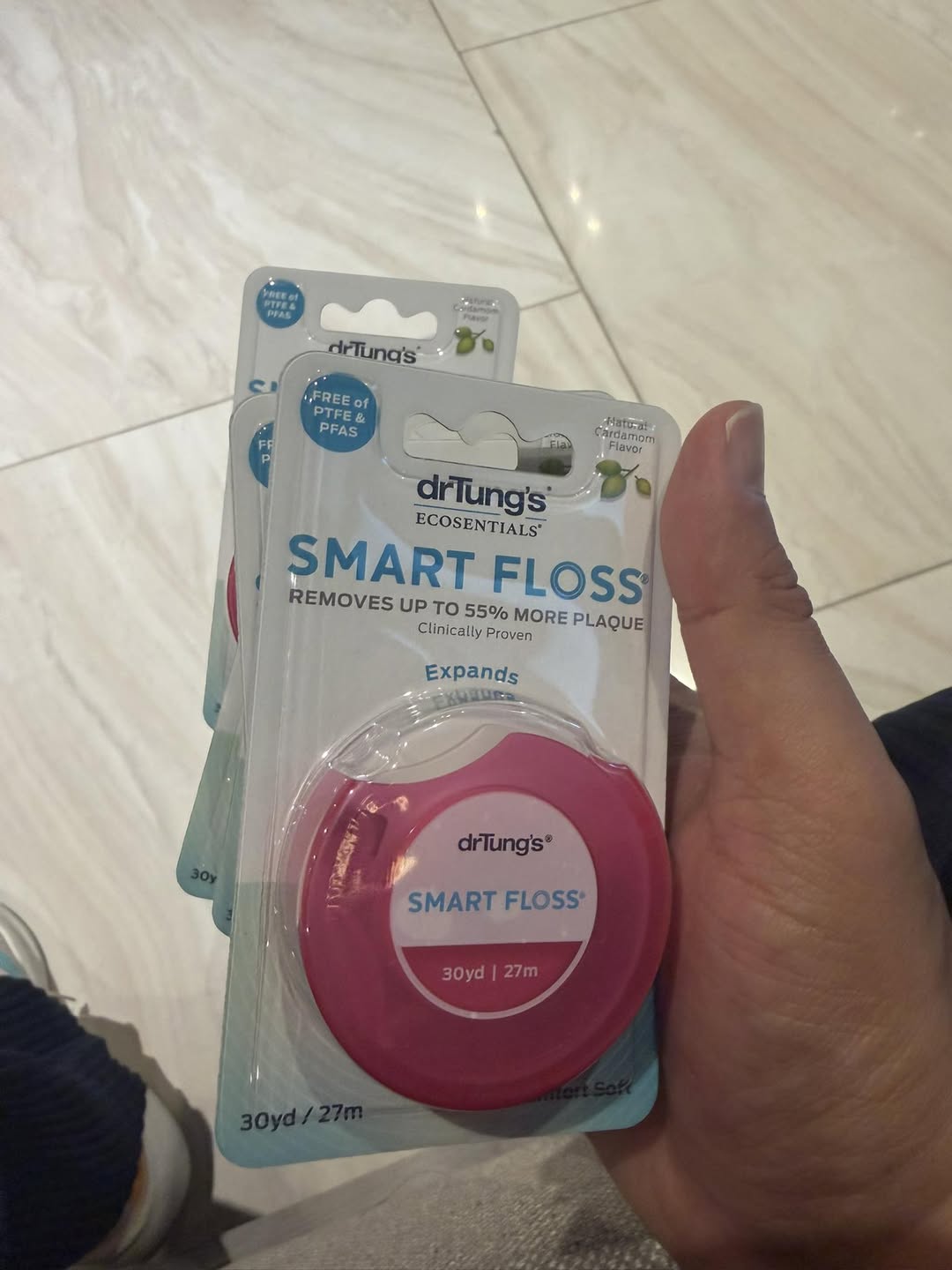 ไหมขัดฟันยี่ห้อนี้ ซื้อซ้ำบ่อยที่สุด เก็บได้ไม่มีเน่าเสีย