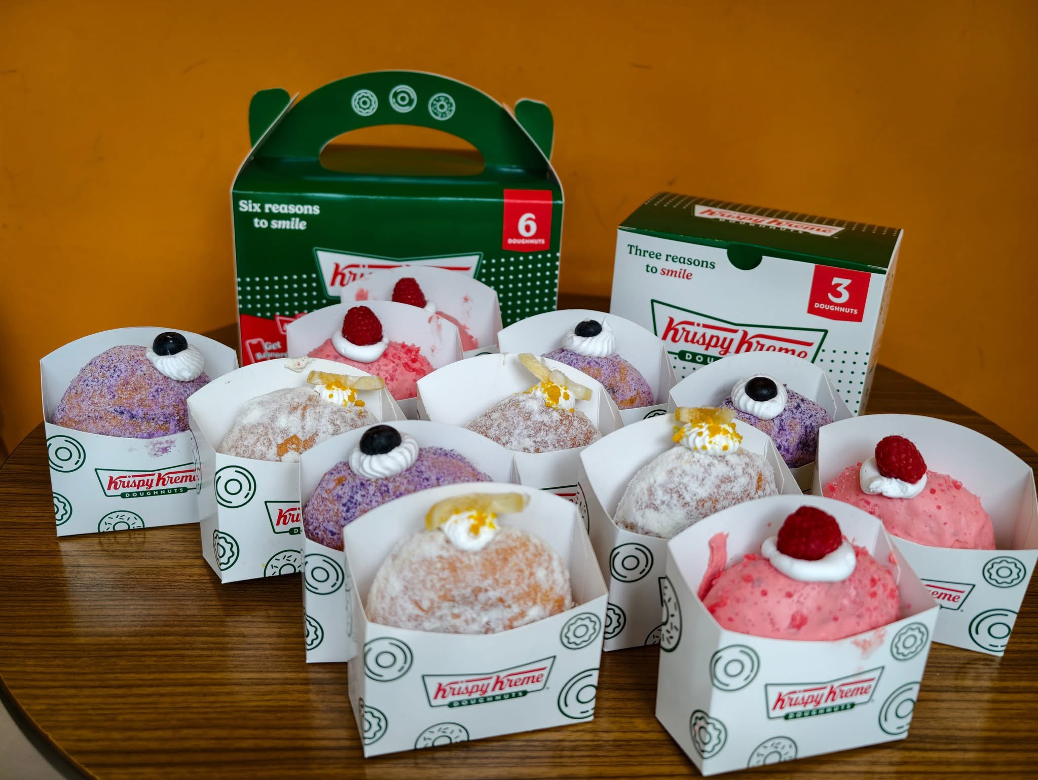 Krispy Kreme FRUITE'LLE Artisan Berry Collection โดนัทบอมโบโลนีเบอร์รี รูปที่ 4