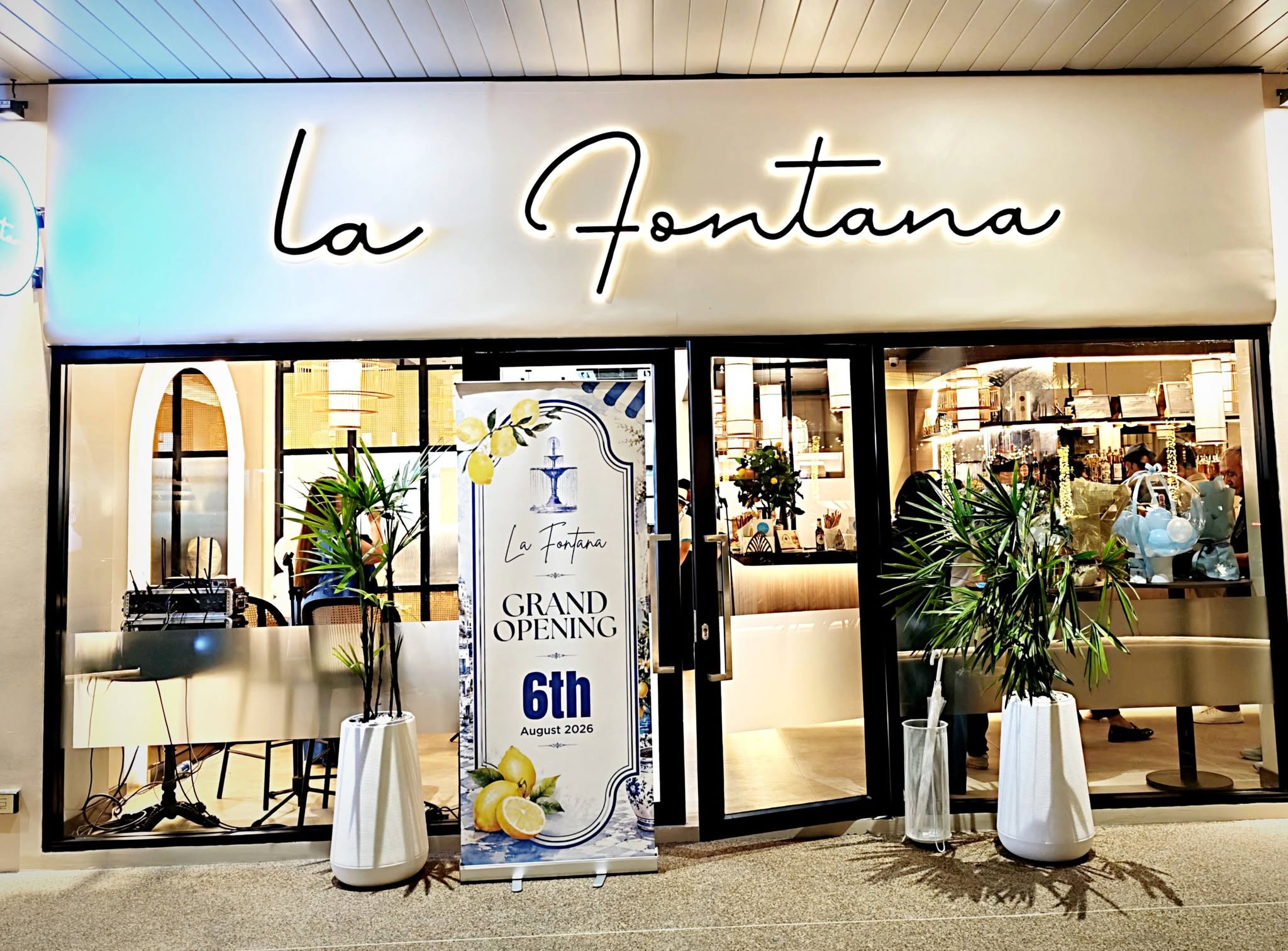 La Fontana Bangkok ร้านอิตาเลียนชายฝั่งใต้ที่สุขุมวิท 24 รูปที่ 1