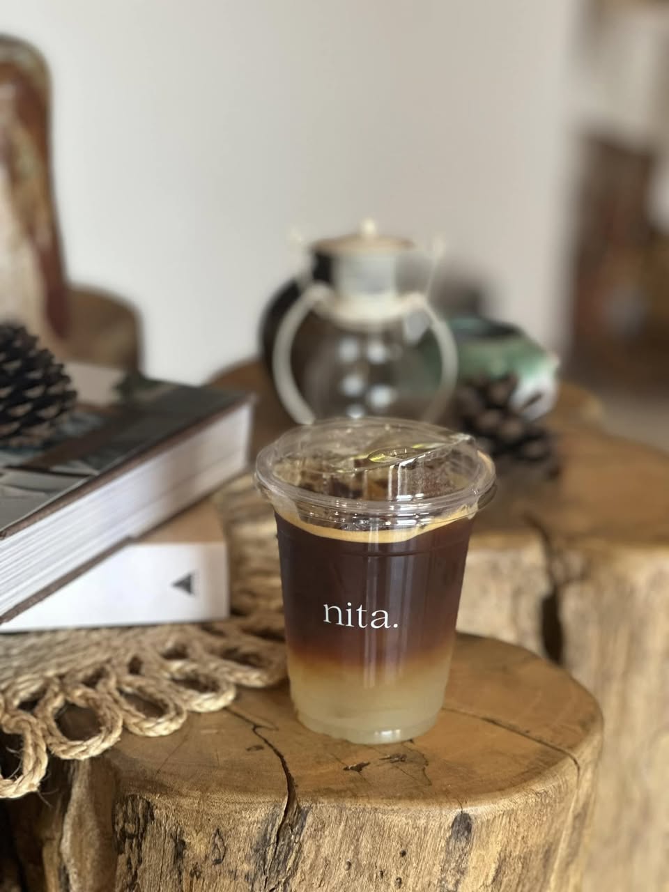 ชาเขียวร้านแถวบ้าน nita.bakeandbrew เข้มข้น รูปที่ 1