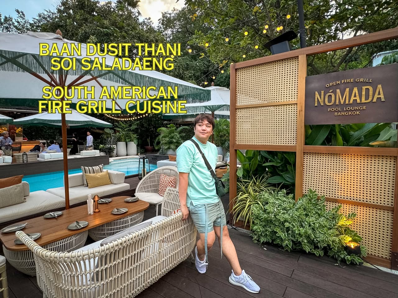 NóMADA Bangkok อาหารอเมริกาใต้ริมสระ