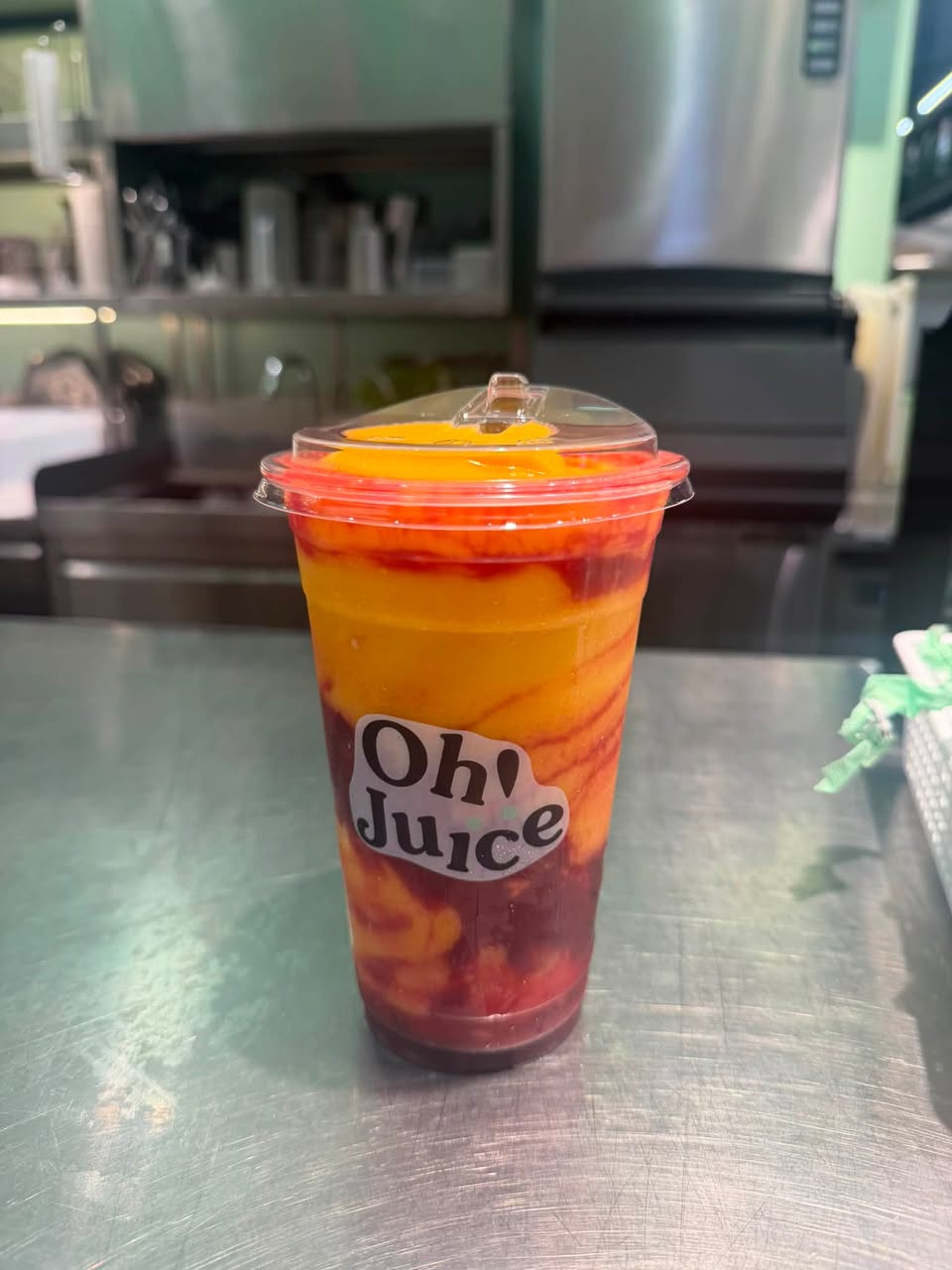 Sunrise Ginger ที่ oh juice เมนูโปรดสายขิงต้องลอง