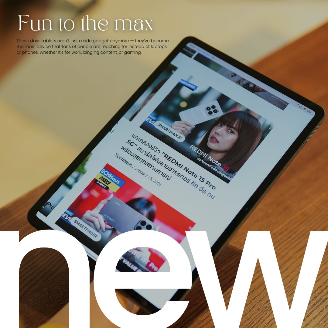 REDMI Pad 2 Pro 5G จอ 12.1 นิ้ว 2.5K แบต 12,000mAh อึดสุดในสามโลก รูปที่ 1