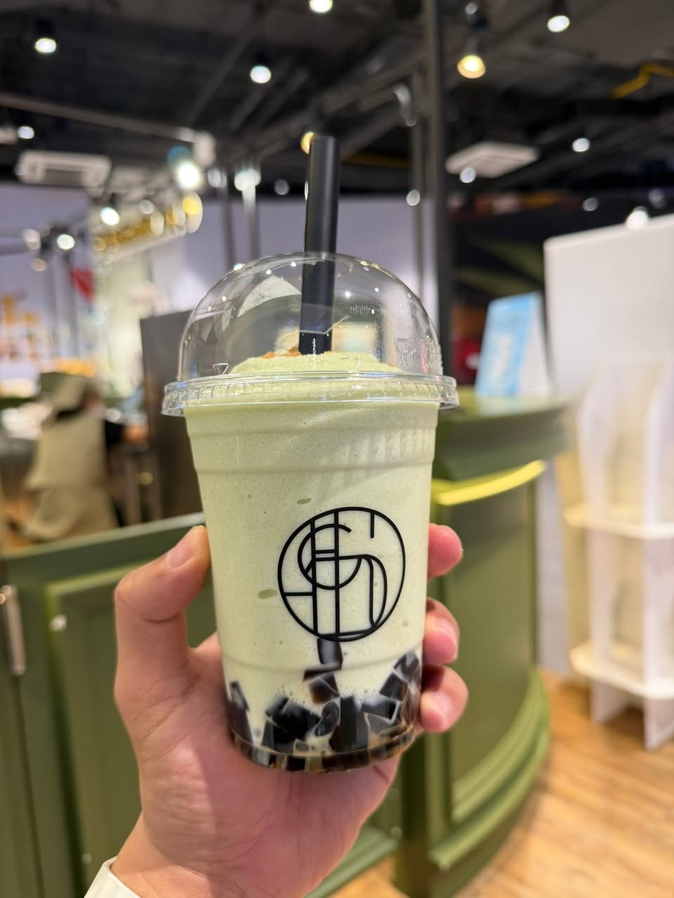 น้ำเต้าหู้สเลอร์ปี้ ใส่เฉาก๊วย ร้านชงดี