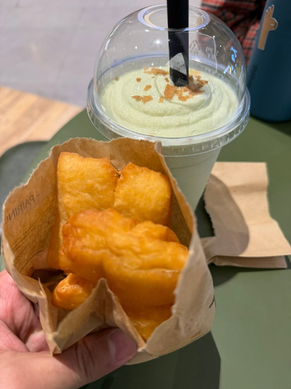 น้ำเต้าหู้สเลอร์ปี้ ใส่เฉาก๊วย ร้านชงดี รูปที่ 1