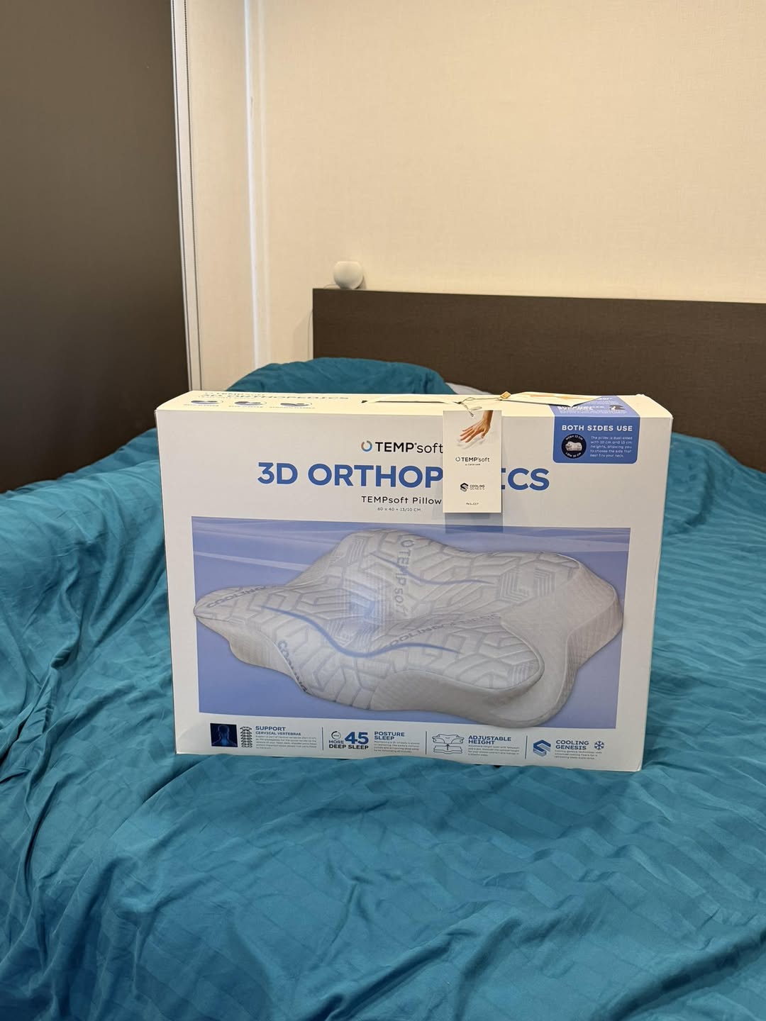 TEMPsoft 3D Orthopedics Pillow หมอนเพื่อสุขภาพการนอนตัวปัง